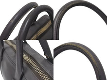 Load image into Gallery viewer, TOM FORD トムフォード BUCKLEY バックリー ビジネスバッグ ブリーフケース レザー グレー ゴールド金具 美品 中古 4c074977