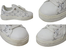Load image into Gallery viewer, LOUIS VUITTON ルイヴィトン Time Out Sneaker タイムアウトスニーカー モノグラムジャガード ラバー サイズ37 良品 中古 4c075015
