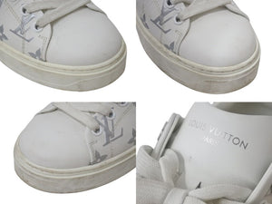 LOUIS VUITTON ルイヴィトン Time Out Sneaker タイムアウトスニーカー モノグラムジャガード ラバー サイズ37 良品 中古 4c075015