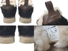 画像をギャラリービューアに読み込む, AMIRI アミリ FAUX FUR MALIBU ANKLE BOOTS フェイクファー マリブアンクルローカットブーツ AW23MFB004 ブラック 美品 中古 4c075023 