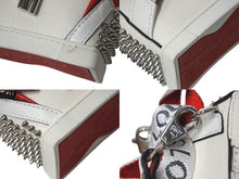 Load image into Gallery viewer, 極美品 Christian Louboutin クリスチャンルブタン エクスプローラファンク ショルダーバッグ &quot;ホワイト 1215087W364 中古 4c075027