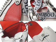 Load image into Gallery viewer, 極美品 Christian Louboutin クリスチャンルブタン エクスプローラファンク ショルダーバッグ &quot;ホワイト 1215087W364 中古 4c075027