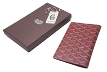 Load image into Gallery viewer, GOYARD Fragment Case, Card Case, Red, PVC Coated Canvas, Excellent Condition, Pre-Owned, Item Number 4c075035 