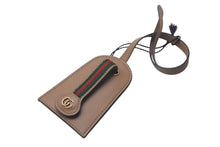 Load image into Gallery viewer, 新品未使用品 GUCCI グッチ クロシェット シェリーライン GGロゴ 小物 レザー ブラウン ゴールド金具 中古 4c075045