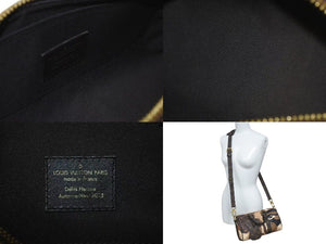 極美品 LOUIS VUITTON ルイヴィトン キーポル バンドリエール25 ポートレート キッドスーパー ハンドバッグ モノグラム M46678 中古 4c075055