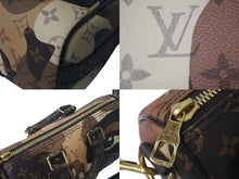 Load image into Gallery viewer, 極美品 LOUIS VUITTON ルイヴィトン キーポル バンドリエール25 ポートレート キッドスーパー ハンドバッグ モノグラム M46678 中古 4c075055