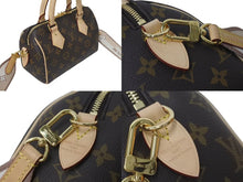 Load image into Gallery viewer, 新品同様 LOUIS VUITTON ルイヴィトン スピーディ バンドリエール20 2WAY ショルダーバッグ M46222 ブラウン ゴールド金具 中古 4c075062