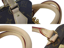 Load image into Gallery viewer, 新品同様 LOUIS VUITTON ルイヴィトン スピーディ バンドリエール20 2WAY ショルダーバッグ M46222 ブラウン ゴールド金具 中古 4c075062