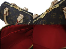 Load image into Gallery viewer, 新品同様 LOUIS VUITTON ルイヴィトン スピーディ バンドリエール20 2WAY ショルダーバッグ M46222 ブラウン ゴールド金具 中古 4c075062