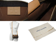 Load image into Gallery viewer, 未使用 LOUIS VUITTON ルイヴィトン ナノスピーディ ハンドバッグ 2WAYバッグ M81085 モノグラム PVC レザー 中古 4c075065