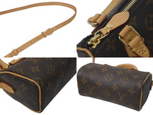 Load image into Gallery viewer, 未使用 LOUIS VUITTON ルイヴィトン ナノスピーディ ハンドバッグ 2WAYバッグ M81085 モノグラム PVC レザー 中古 4c075065