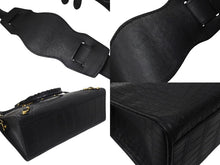 Load image into Gallery viewer, BALENCIAGA バレンシアガ City ザシティ ショルダーバッグ ハンドバッグ クロコ型押し レザー 143254 ブラック 美品 中古 4c075068
