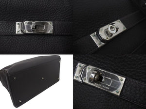 極美品 激レア HERMES エルメス ケリー50 2way ハンドバック カフェ トリヨンクレマンス シルバー金具 □E刻印 美品 中古 4c075069
