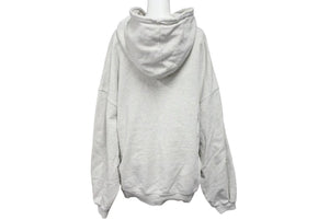 ANNIE BING アニービング Harvey hoodie ハーベイパーカー サイズ M グレーロゴプリント コットン 美品 中古 4c075081