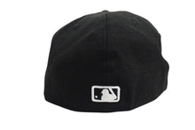 画像をギャラリービューアに読み込む, NEW ERA ニューエラ ロサンゼルス ドジャース キャップ LA DODGERS 59FIFTY FITTED ブラック ホワイト ウール 中古 4c075083