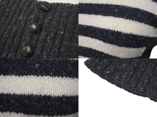 Load image into Gallery viewer, CHANEL シャネル ニット長袖トップス P33784K00923 サイズ34 ココマーク ハイネック チャコールグレー ウール カシミヤ 美品 中古 4c075096