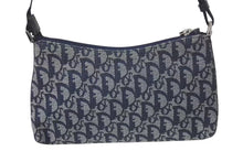 Load image into Gallery viewer, 極美品 ChristianDior クリスチャンディオール サドルポーチ ワンショルダーバッグ LOG44129 ネイビー ヴィンテージ ガリアーノ期 中古 4c075098