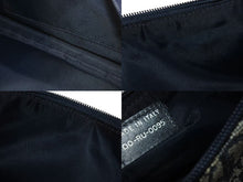 Load image into Gallery viewer, 極美品 ChristianDior クリスチャンディオール サドルポーチ ワンショルダーバッグ LOG44129 ネイビー ヴィンテージ ガリアーノ期 中古 4c075098