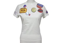 画像をギャラリービューアに読み込む, Christian Dior クリスチャンディオール マルチパッチ半袖Tシャツ 1E12055350 サイズ36 ワッペン缶バッジ ホワイト 美品 中古 4c075100 