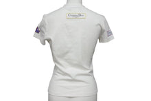 画像をギャラリービューアに読み込む, Christian Dior クリスチャンディオール マルチパッチ半袖Tシャツ 1E12055350 サイズ36 ワッペン缶バッジ ホワイト 美品 中古 4c075100 