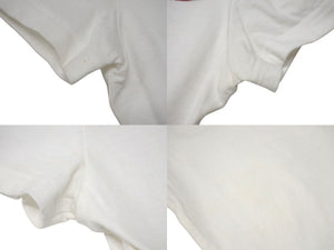 Christian Dior クリスチャンディオール マルチパッチ半袖Tシャツ 1E12055350 サイズ36 ワッペン缶バッジ ホワイト 美品 中古 4c075100 