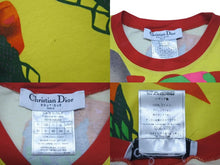 画像をギャラリービューアに読み込む, 極美品 Christian Dior クリスチャンディオール 半袖Ｔシャツ 5E16155203 サイズ36 ジョンガリアーノ グラフィックアート 中古 4c075102 