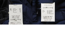 Load image into Gallery viewer, A BATHING APE アベイシングエイプ ベイプロゴ リバーシブルジャケット 2XL 001GD1201001H 黒 ネイビー 美品 中古 4c075103