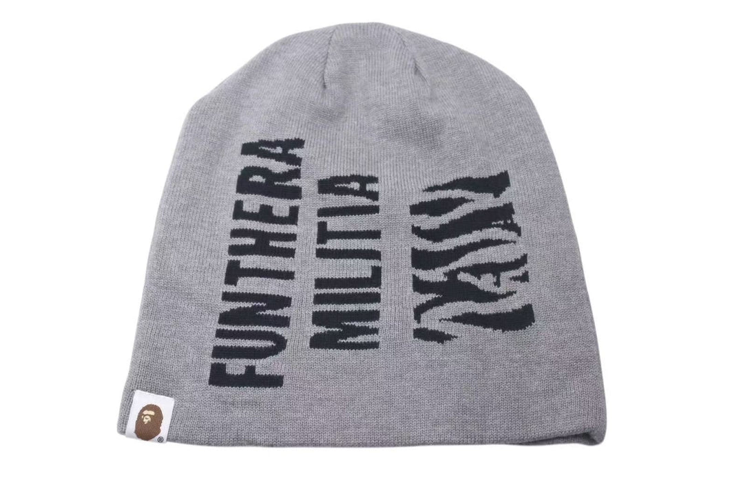 エイプ　シャークビーニー A BATHING APE(アベイシングエイプ) 00's shark beanie シャーク