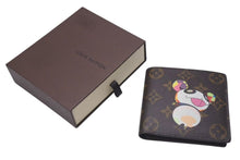 Load image into Gallery viewer, LOUIS VUITTON ルイヴィトン ポルトフォイユ・マルコ M61666 二つ折り財布 村上隆 モノグラムパンダ 美品 中古 4c075114