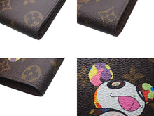 Load image into Gallery viewer, LOUIS VUITTON ルイヴィトン ポルトフォイユ・マルコ M61666 二つ折り財布 村上隆 モノグラムパンダ 美品 中古 4c075114