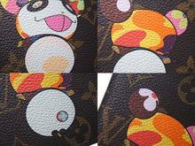 Load image into Gallery viewer, LOUIS VUITTON ルイヴィトン ポルトフォイユ・マルコ M61666 二つ折り財布 村上隆 モノグラムパンダ 美品 中古 4c075114