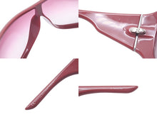 Load image into Gallery viewer, Christian Dior ラップアラウンドシールドサングラス レッド シルバー 1 ATWAD 115 ユニセックス 美品 中古 4c075118