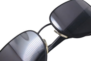 CHANEL シャネル サングラス 4087 c.101/88 サイズ59□17 130 ココマーク スクエア イタリア製 ブラック 美品 中古 4c075119