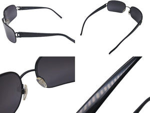CHANEL シャネル サングラス 4087 c.101/88 サイズ59□17 130 ココマーク スクエア イタリア製 ブラック 美品 中古 4c075119