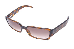 CHANEL シャネル サングラス 5060-B c.502/13 サイズ55□16 135 ココマーク ラインストーン ロゴ べっ甲カラー 美品 中古 4c075124
