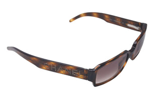 CHANEL シャネル サングラス 5060-B c.502/13 サイズ55□16 135 ココマーク ラインストーン ロゴ べっ甲カラー 美品 中古 4c075124