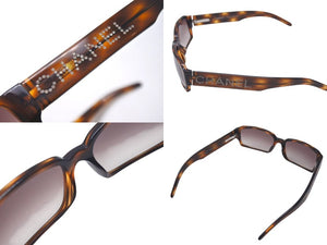 CHANEL シャネル サングラス 5060-B c.502/13 サイズ55□16 135 ココマーク ラインストーン ロゴ べっ甲カラー 美品 中古 4c075124