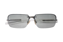 Load image into Gallery viewer, 極美品 PRADA プラダ サングラス SPR 71C 2AC-7N1 クリア シルバー プラスチック メタル ロゴ グラデーション 中古 4c075127