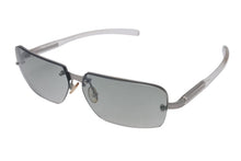Load image into Gallery viewer, 極美品 PRADA プラダ サングラス SPR 71C 2AC-7N1 クリア シルバー プラスチック メタル ロゴ グラデーション 中古 4c075127