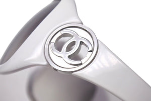 CHANEL シャネル サングラス アイウェア 6023 C.935/11 サイズ65□17 115 ココマーク ホワイト イタリア製 美品 中古 4c075130