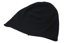 Load image into Gallery viewer, CHROME HEARTS クロムハーツ 3クロスレザーパッチカシミアニットフェイスマスク ブルー ニット帽 美品 中古 4c075134