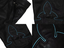 Load image into Gallery viewer, CHROME HEARTS クロムハーツ BSフレア セントパース限定 レザーパンツ クロスボール サイズ34 レザー シルバー925 美品 中古 4c075137