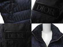 Load image into Gallery viewer, Christian Dior クリスチャンディオール ダウン ジャケット 943C449A4462 サイズ48 ネイビー 美品 中古 4c075140