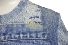 Load image into Gallery viewer, Christian Dior クリスチャンディオール 半袖Tシャツ 1A12055021 サイズ38 デニム総柄プリント ガリアーノ期 良品 中古 4c075147