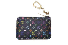 Load image into Gallery viewer, LOUIS VUITTON ルイヴィトン ポシェット クレ コインケース M93735 モノグラム マルチカラー PVC レザー ゴールド金具 美品 中古 4c075148