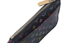 Load image into Gallery viewer, LOUIS VUITTON ルイヴィトン ポシェット クレ コインケース M93735 モノグラム マルチカラー PVC レザー ゴールド金具 美品 中古 4c075148