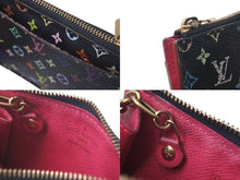 Load image into Gallery viewer, LOUIS VUITTON ルイヴィトン ポシェット クレ コインケース M93735 モノグラム マルチカラー PVC レザー ゴールド金具 美品 中古 4c075148
