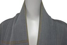 Load image into Gallery viewer, 極美品 ISSEY MIYAKE イッセイミヤケ プリーツ ジャケット JG31160 ポリエステル コットン モスグリーン イエロー M 中古 4c075150