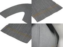 Load image into Gallery viewer, 極美品 ISSEY MIYAKE イッセイミヤケ プリーツ ジャケット JG31160 ポリエステル コットン モスグリーン イエロー M 中古 4c075150