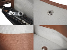 Load image into Gallery viewer, GOYARD ゴヤール プリュメ ポーチウォレット ショルダーバッグ PLUMETPMLTY01CL03P PVC レザー シルバー金具 美品 中古 4c075153